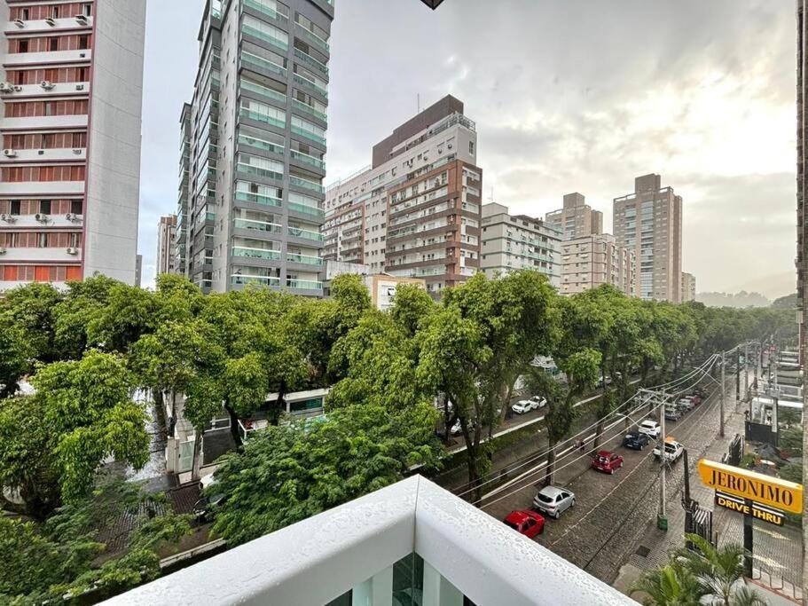 Studio Moderno 1 Quadra Da Praia Santos Kültér fotó